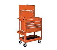 Algopix Similar Product 15 - 30 in. 5 Drawer Orange Mechanic's Cart