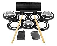 Algopix Similar Product 6 - Pyle Electronic Roll Up MIDI Drum Kit