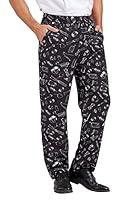 Algopix Similar Product 7 - Nanxson Mens Baggy Chef Pants