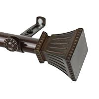 Algopix Similar Product 9 - Rod Desyne Trumpet Window Curtain Rod