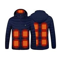 Algopix Similar Product 3 - YMADREIG Winter Jacket for Men Heated