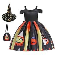 Algopix Similar Product 8 - HIHCBF Girls Halloween Witch Costume