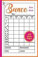 Algopix Similar Product 14 - Bunco Score Sheets 69 Small Size