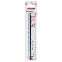Algopix Similar Product 12 - Herlitz My Pen Ruler Plastic 17 cm