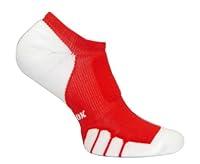 Algopix Similar Product 4 - Vitalsox Tennis No Show Socks Red