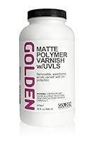 Algopix Similar Product 12 - Golden Polymer Matte Varnish with UVLS