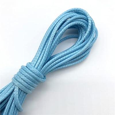 Best Deal for 20Yards 0.03inch Waxed Cotton Cord Thread String Strap