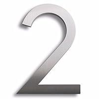 Algopix Similar Product 8 - Modern House Number Aluminum Modern