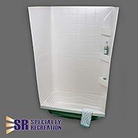 Algopix Similar Product 8 - S.RECREATION TUB Wall 24 X 40 White