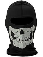 Algopix Similar Product 13 - Aikuer Black Balaclava Ghosts Skull