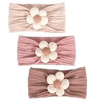 Algopix Similar Product 8 - MIUXUESO 3 Pcs Baby Flower Headbands