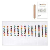 Algopix Similar Product 9 - kwmobile Guitar Fretboard Stickers Set