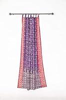 Algopix Similar Product 5 - LightFiltering Sari Colorful Curtains