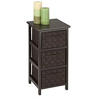 Algopix Similar Product 20 - HoneyCanDo 3Drawer Natural Wood