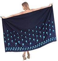 Algopix Similar Product 1 - LA LEELA Women Boho Shawl Beach Towels