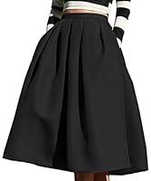 Algopix Similar Product 12 - FACE N FACE Womens High Waisted A line