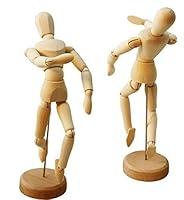 Algopix Similar Product 19 - HSOMiD Flexible Moveable Wooden Artists