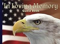 Algopix Similar Product 5 - In Loving Memory Guest Book Signin