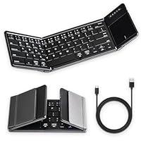 Algopix Similar Product 4 - MESWAO Foldable Bluetooth Keyboard with