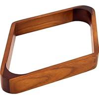 Algopix Similar Product 3 - Nine Ball Billiard Rack with Oak Finish