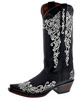 Algopix Similar Product 4 - Womens Stella Black Western Cowboy