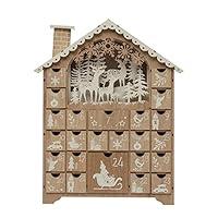 Algopix Similar Product 15 - 15 in Wood House Advent Calendar