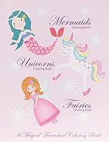 Algopix Similar Product 10 - Unicorns Coloring Book Mermaids