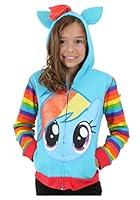Algopix Similar Product 5 - My Little Pony Girls Rainbow Dash