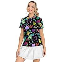 Algopix Similar Product 16 - Yfduk Womens Short Sleeve Polo Shirts