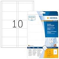 Algopix Similar Product 16 - HERMA Printable Name Badge Inserts 10