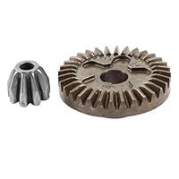 Algopix Similar Product 1 - 2 Pcs Metal Spiral Bevel Gear Set for