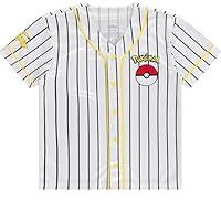 Algopix Similar Product 13 - Boys Pokmon Baseball Jersey Shirt 