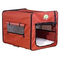 Algopix Similar Product 18 - Go Pet Club AB18 Soft Dog Crate Brown
