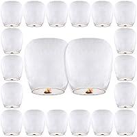 Algopix Similar Product 14 - Sky Lanterns20Pack Chinese Paper