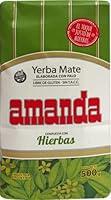 Algopix Similar Product 3 - Yerba Mate Amanda Herbal 500g