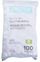 Algopix Similar Product 2 - Spectra 100 Count Jumbo Cotton Balls
