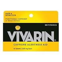 Algopix Similar Product 10 - Vivarin Caffeine Pills 200mg Caffeine