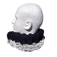 Algopix Similar Product 4 - Faux Fur Rib Cowl Neck Warmer Scarf