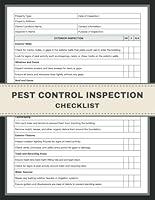 Algopix Similar Product 12 - Pest Control Inspection Checklist