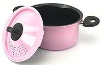 Algopix Similar Product 15 - Bialetti 5 Quart Pasta Pot, Pink