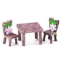 Algopix Similar Product 2 - Miniature Resin Table and Chair