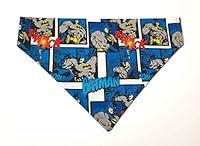 Algopix Similar Product 20 - Comic Batman Print Dog Bandana Slip