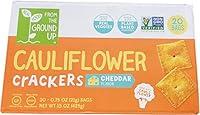 Algopix Similar Product 9 - Cauliflower Cracker, Cheddar, 15 Ounce