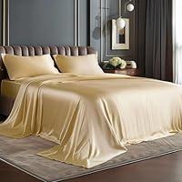 Algopix Similar Product 17 - BEDELITE Satin Sheets Queen Size Bed