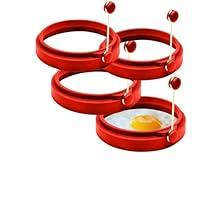 Algopix Similar Product 9 - Professional 4 Inch Silicone Egg Ring