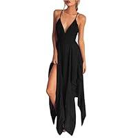 Algopix Similar Product 12 - Womens Sling Long Dress Summer Women