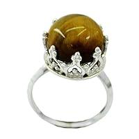 Algopix Similar Product 6 - 55Carat Genuine Tiger Eye Sterling