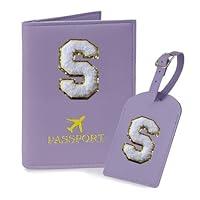 Algopix Similar Product 15 - COSHAYSOO Purple Passport Cover Holder