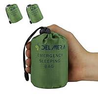 Algopix Similar Product 18 - Delmera Emergency Sleeping Bag 2 Pack