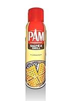 Algopix Similar Product 1 - Pam Saute and Grill Spray 17 Ounce